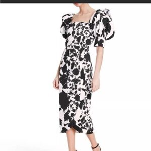 Christopher John Rogers for Target Floral Puff Sleeve